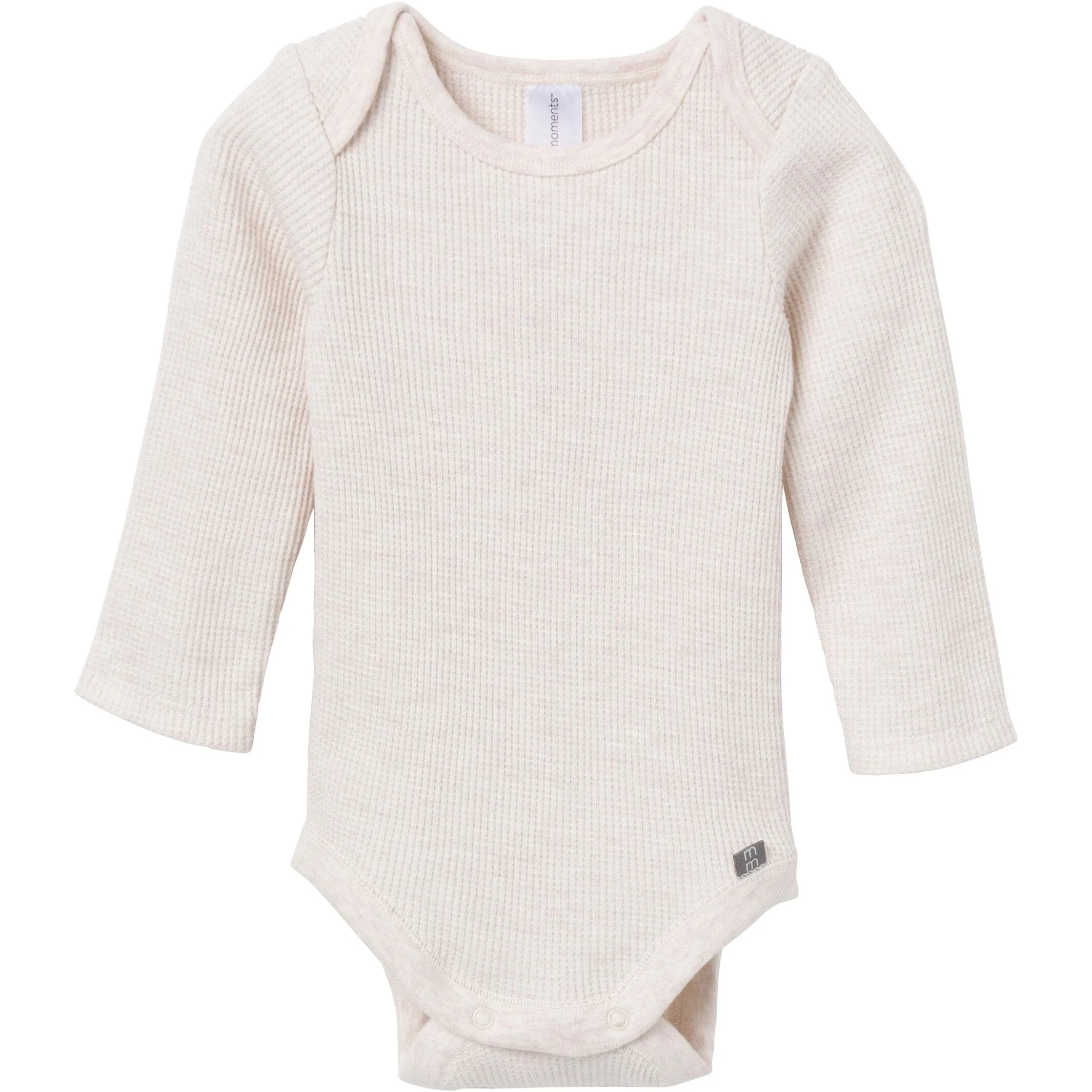 2-Piece Baby Neutral Oatmeal Heather Bodysuit and Pant Set