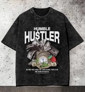 Acid wash Humble Hustler Tee