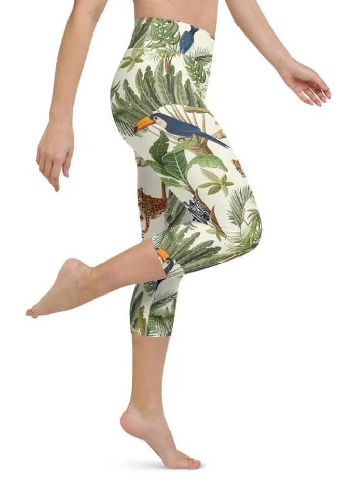 Animal Kingdom Yoga Capris