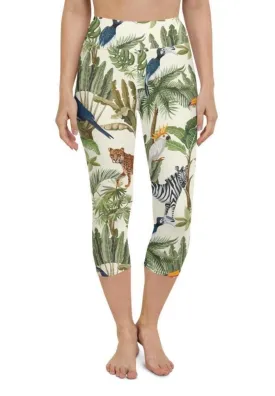 Animal Kingdom Yoga Capris