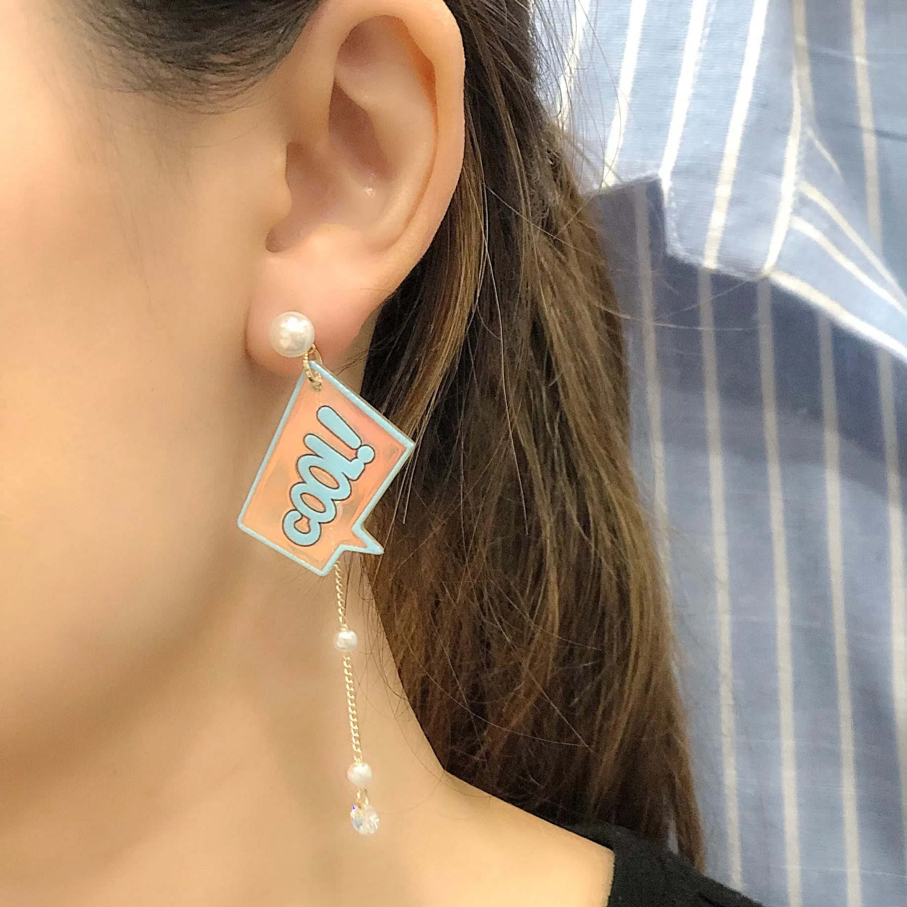 Asymmetrical Unicorn Earrings