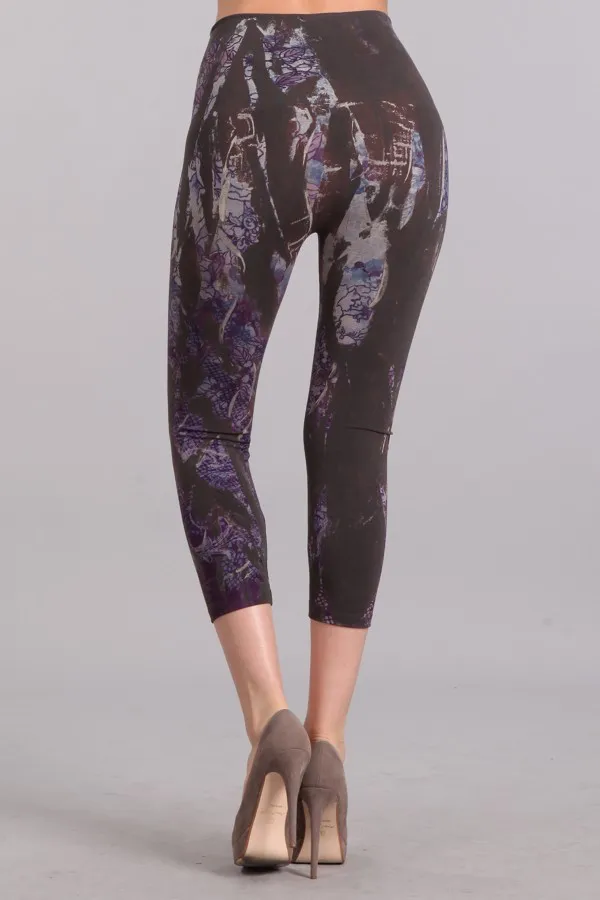 B2370AQ Patterned Leggings