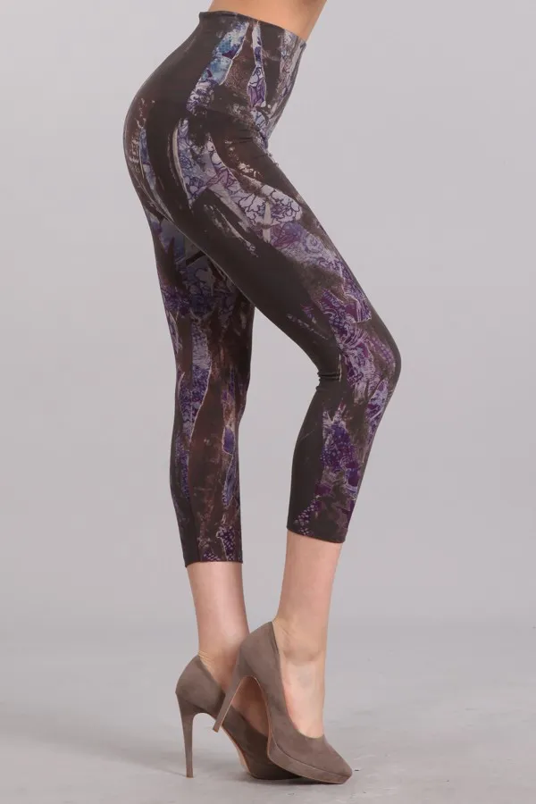 B2370AQ Patterned Leggings