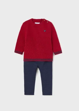 Baby Sweater & Pant Set Boys | Mayoral