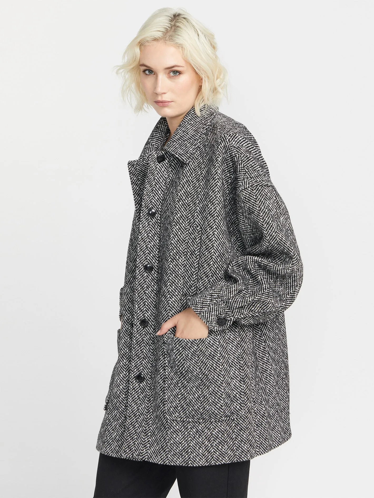 Beegy Coat - HEATHER GREY