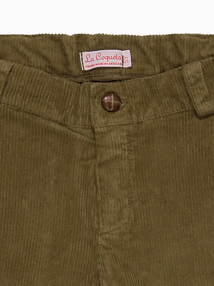 Reinaldo Corduroy Boys Trousers