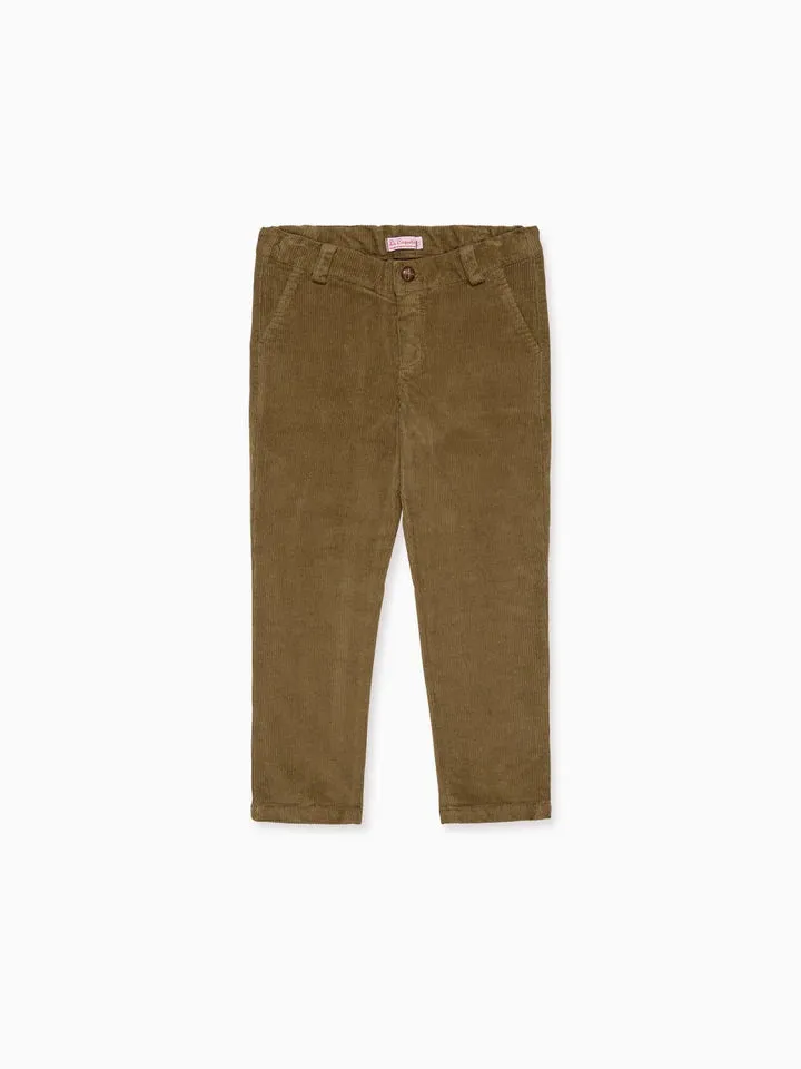 Reinaldo Corduroy Boys Trousers