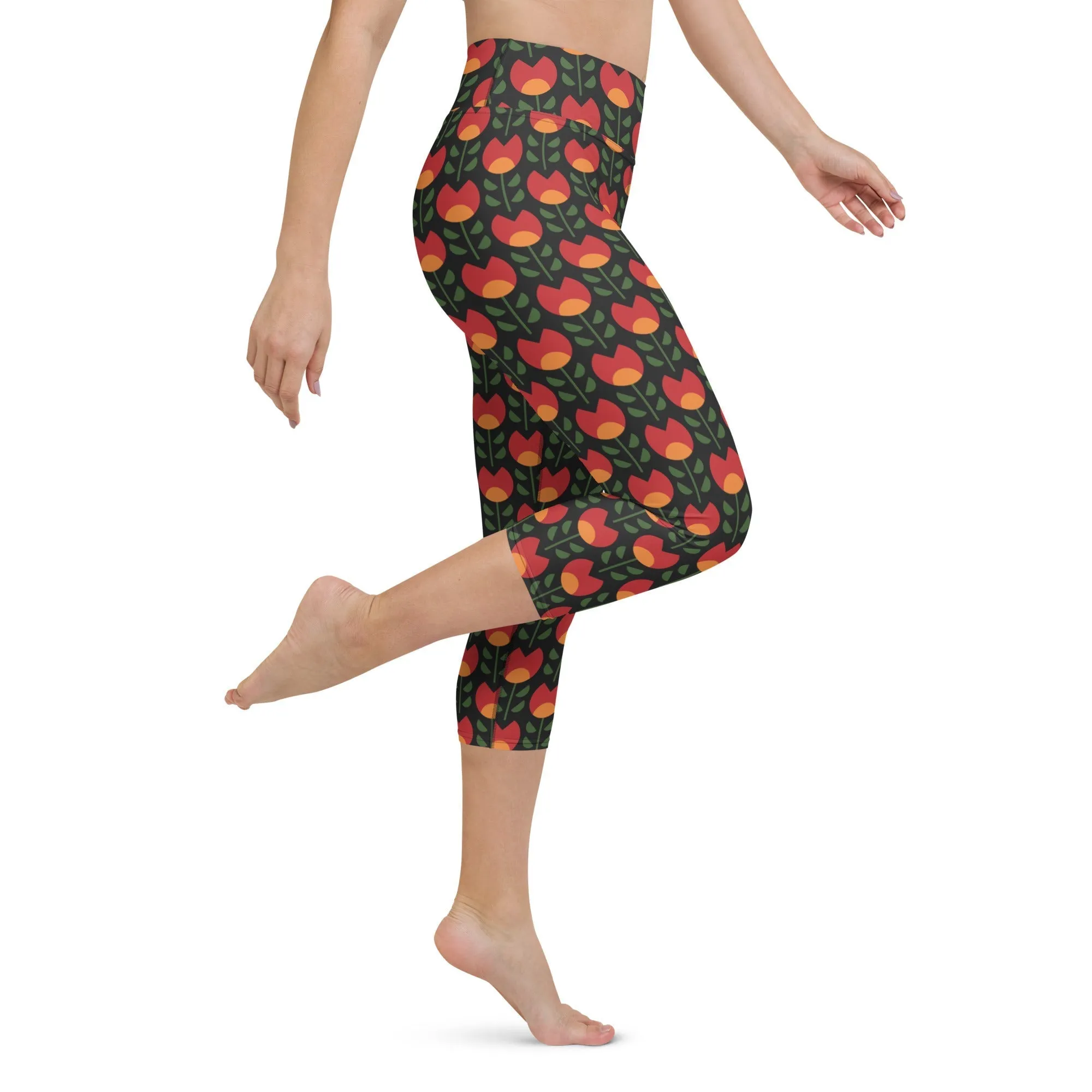 Black History Month Yoga Capris