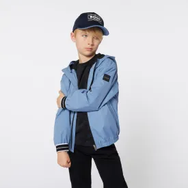 Boss Boys Blue Windbreaker Jacket