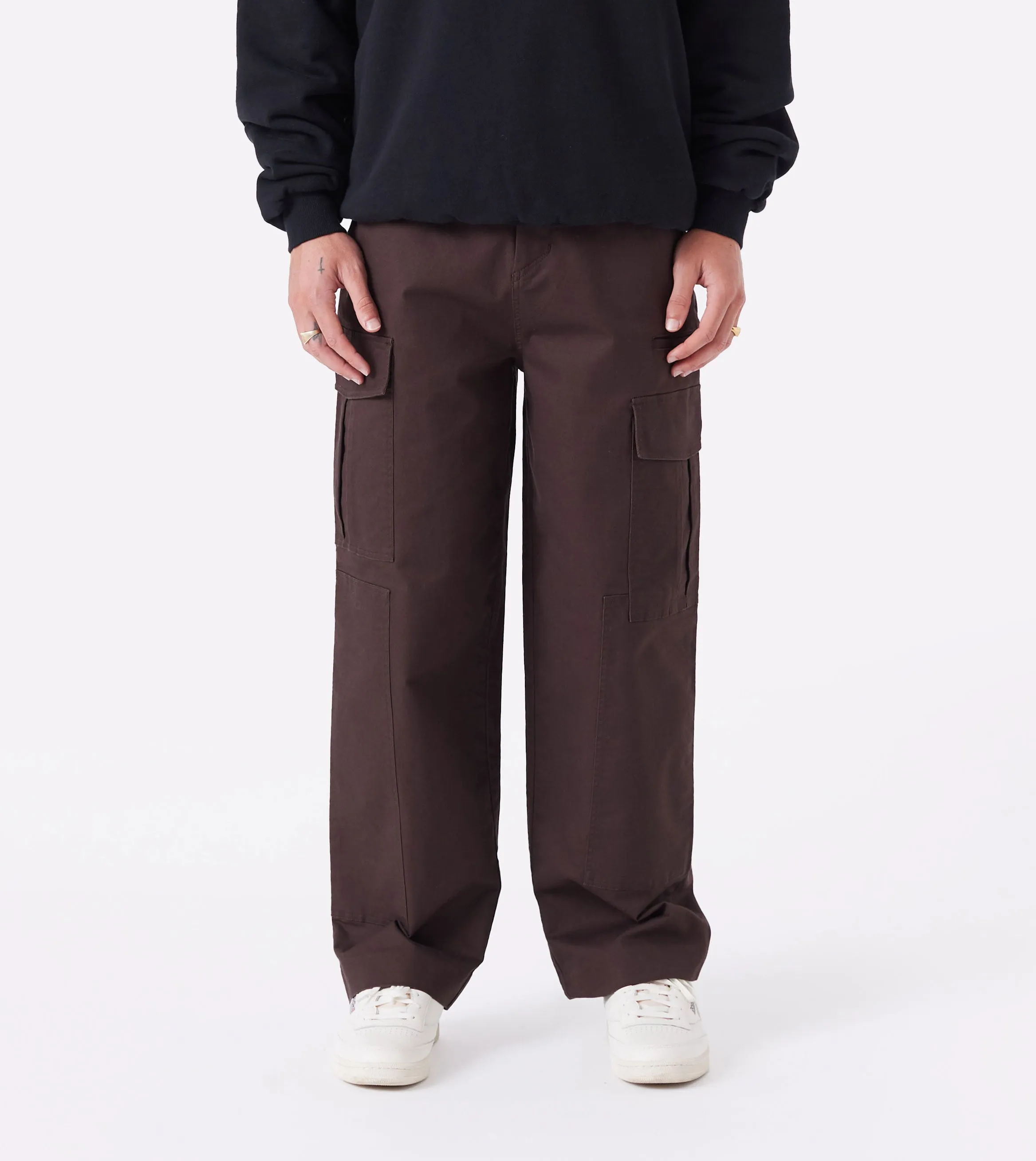 Box    Cargo Pant Dk Choc