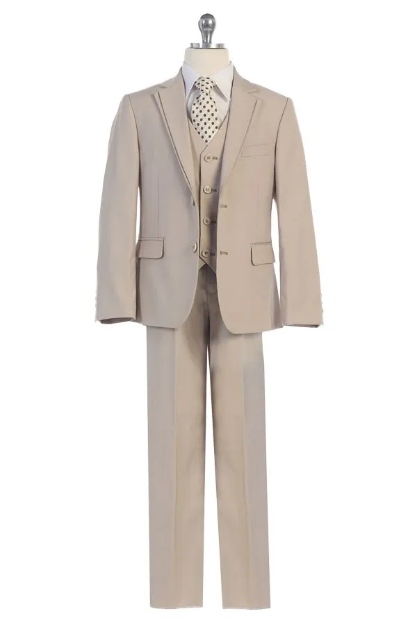 Boys Khaki Suit