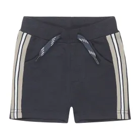 Boys shorts dark blue pebble | Dirkje