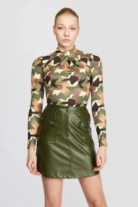 Camo Skirt (Green)