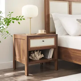 Capri Wood Grain Nightstand by Modway