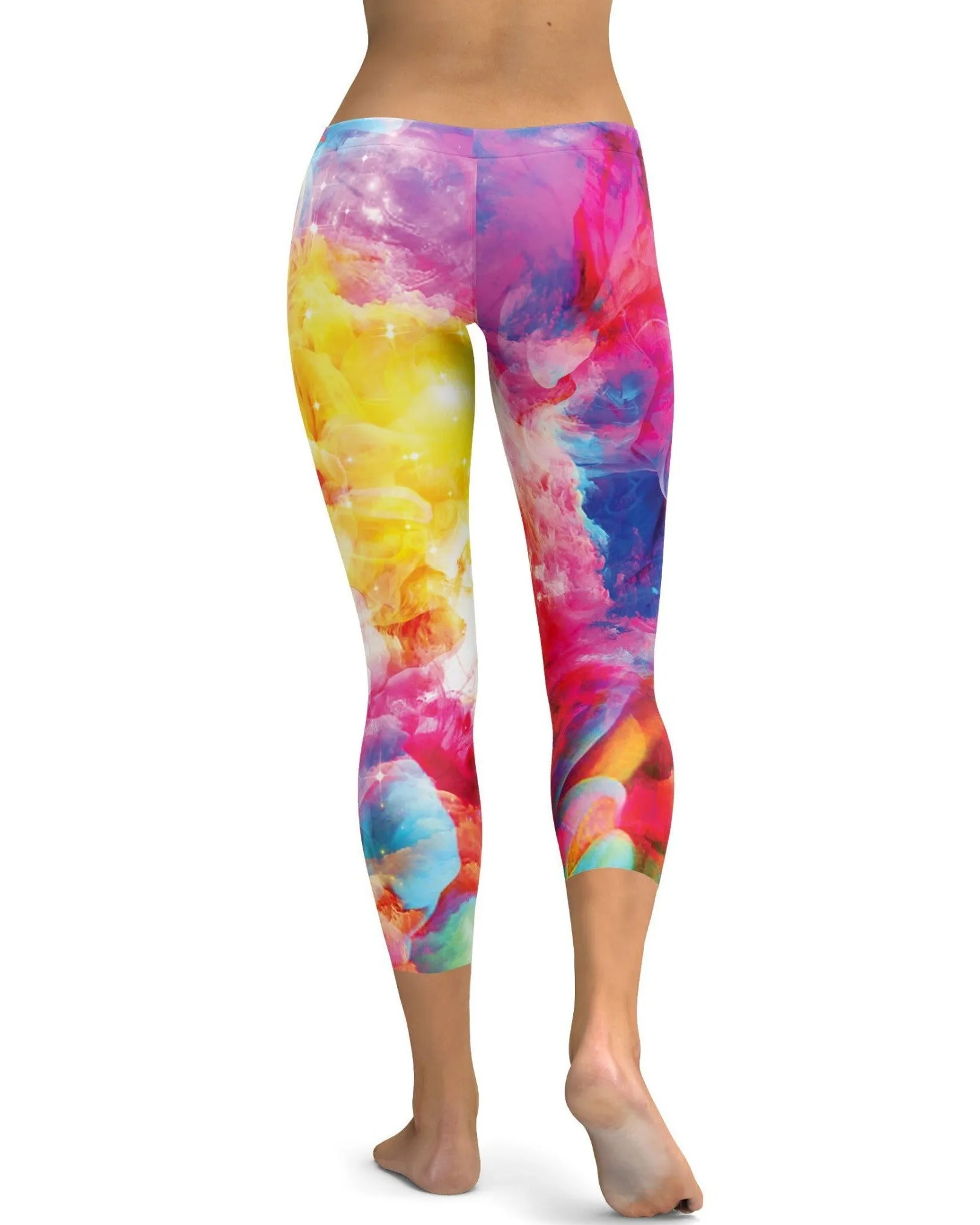 Color Splash Explosion Capris