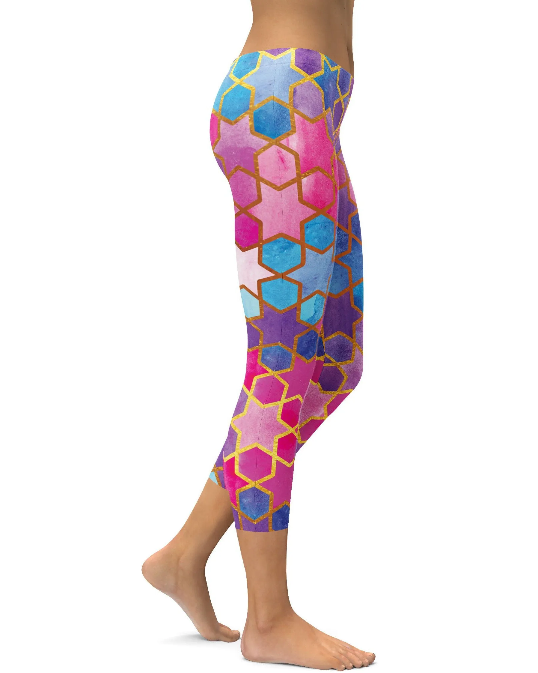 Colorful Arabic Capris