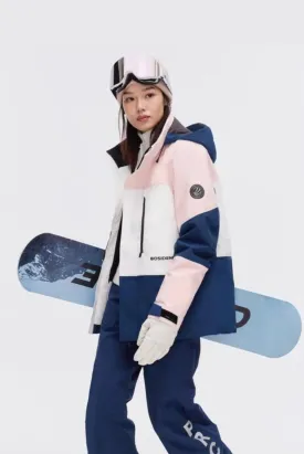 Colourblock Goose Down Ski Jacket