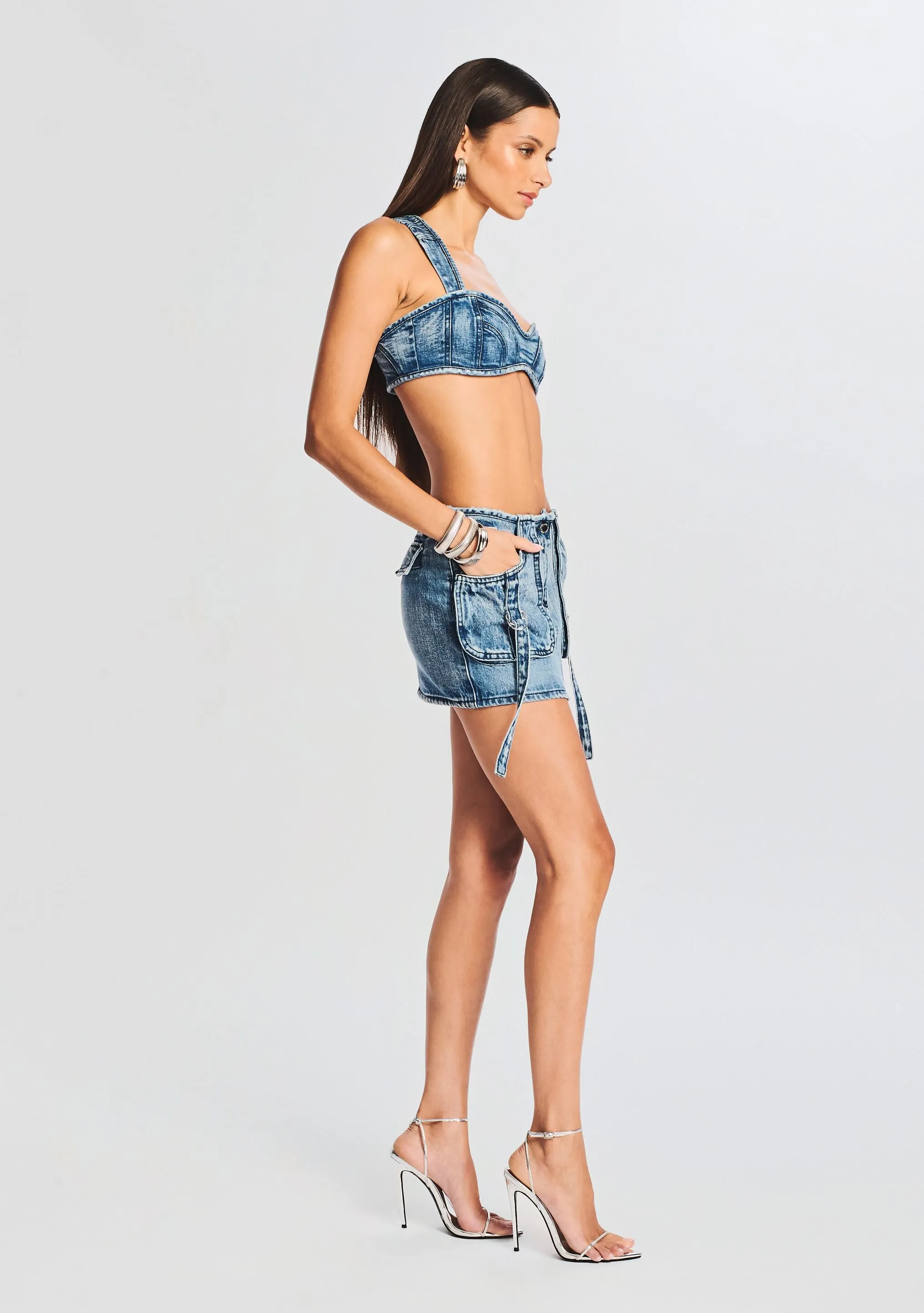 Cyann Denim Skirt