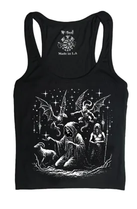 Dark Wizard Ribbed Tank Top