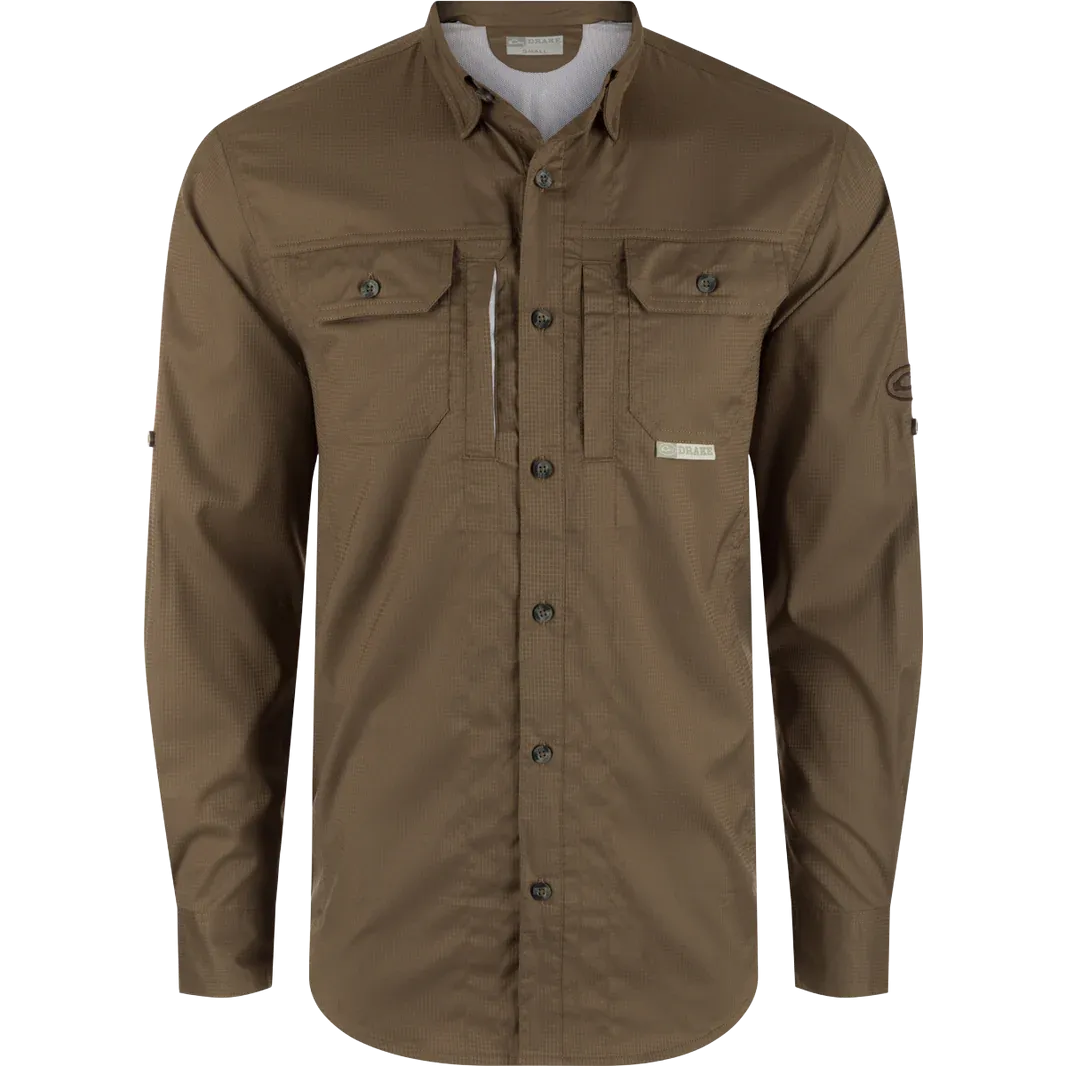 Drake Wingshooter's Trey Dobby Button-Down Long Sleeve Shirt