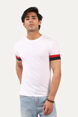 Dual Shaded Sleeves T-SHIRT