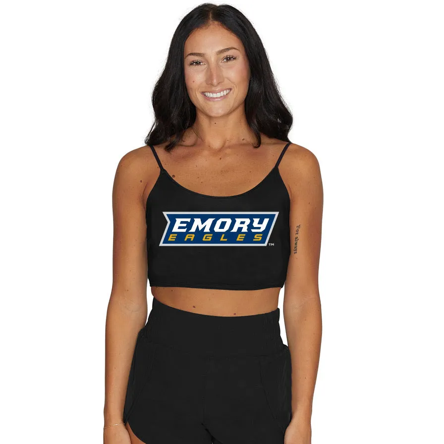 Emory Black Spaghetti Tank