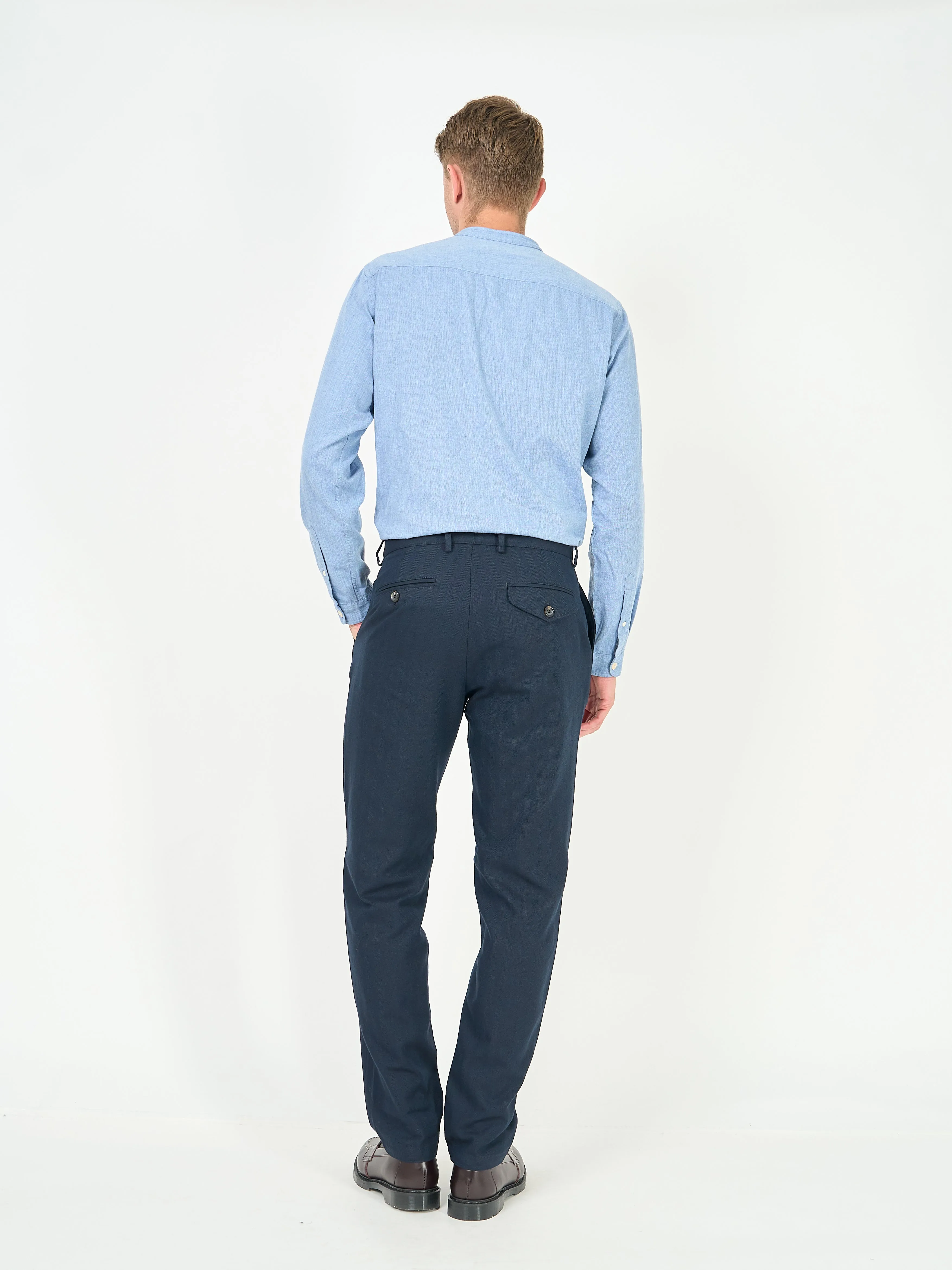 Fishtail Trousers Stockbridge Navy