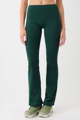 Flared Sports Pants (Seaweed)