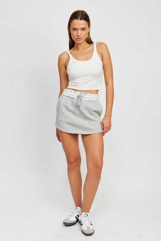 French Terry Lounge Skirt