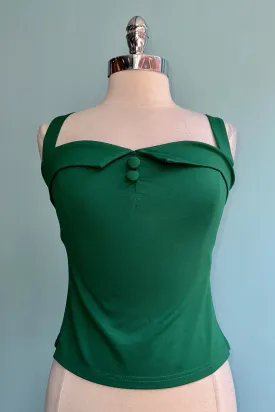 Green Sweetheart Ava Top by Voodoo Vixen