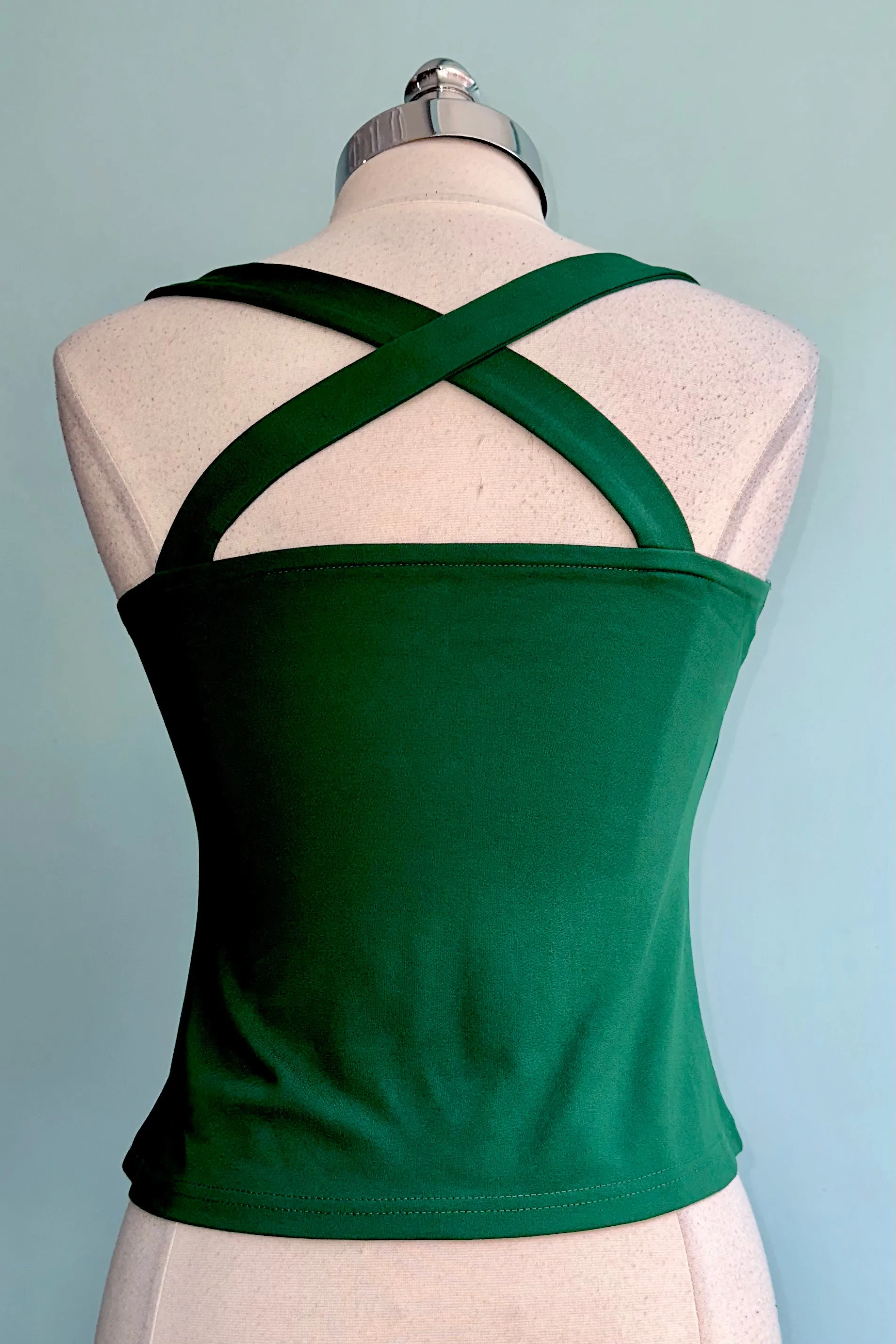 Green Sweetheart Ava Top by Voodoo Vixen