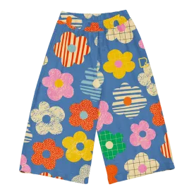 Happy Flowers Wide Leg Pants