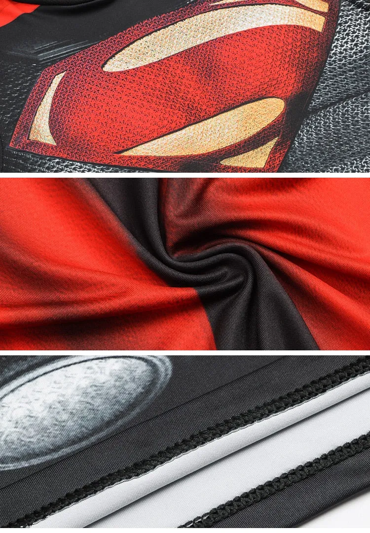 Hooded SUPERMAN Compression Tank Top For Men