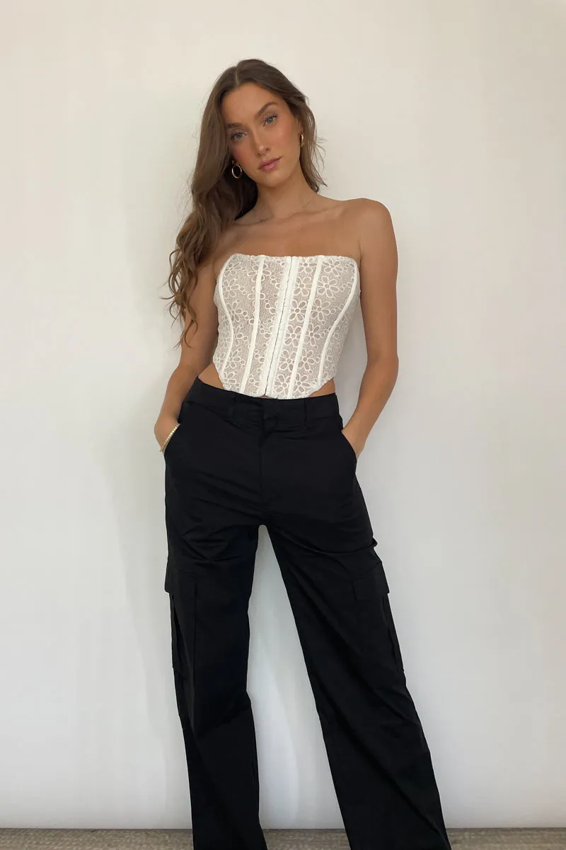 Keely Wide Leg Cargo Pants