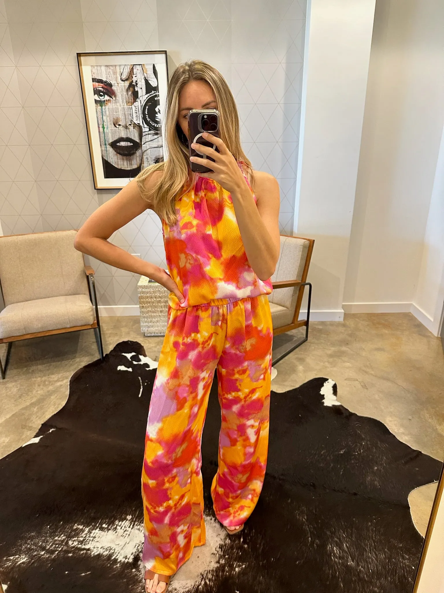 Living On Sunsets Wide Leg Pants