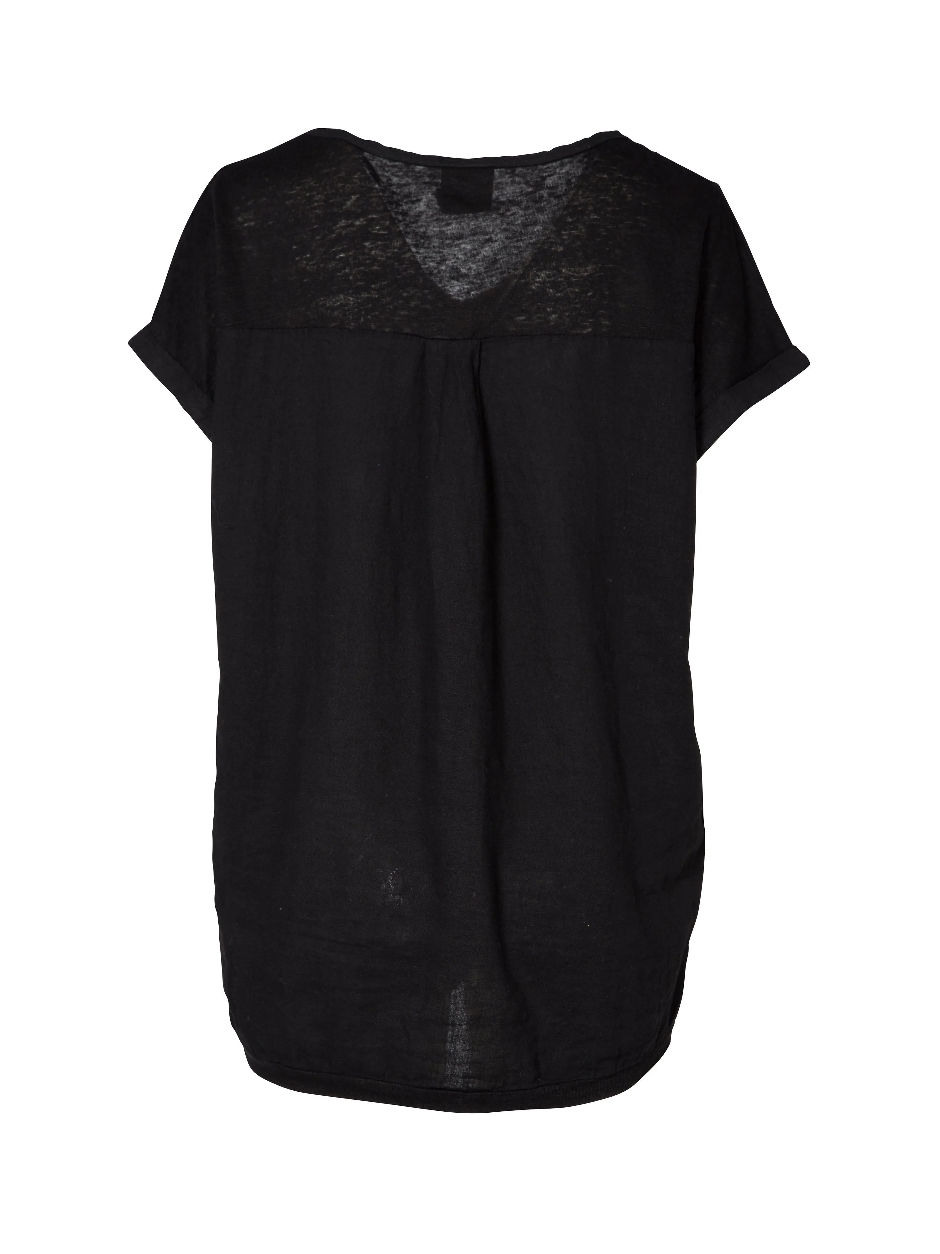 LUISA blouse - Solid black