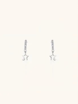 LUNA Star Drop Stud Earrings