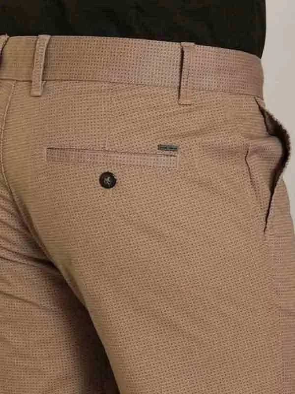 Men Brooklyn Fit Cotton Blend Trouser