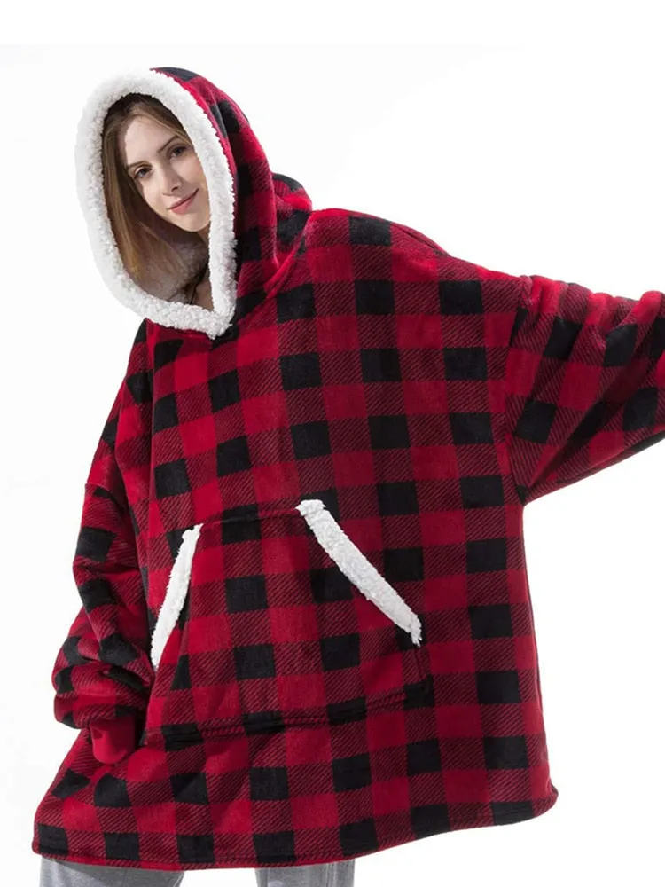 Oversized Fleece Hoodie