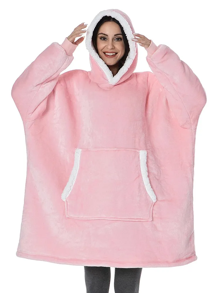 Oversized Fleece Hoodie