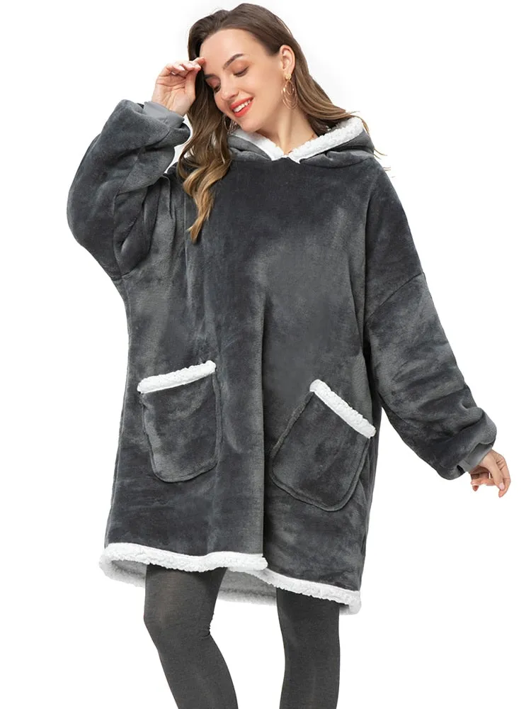 Oversized Fleece Hoodie