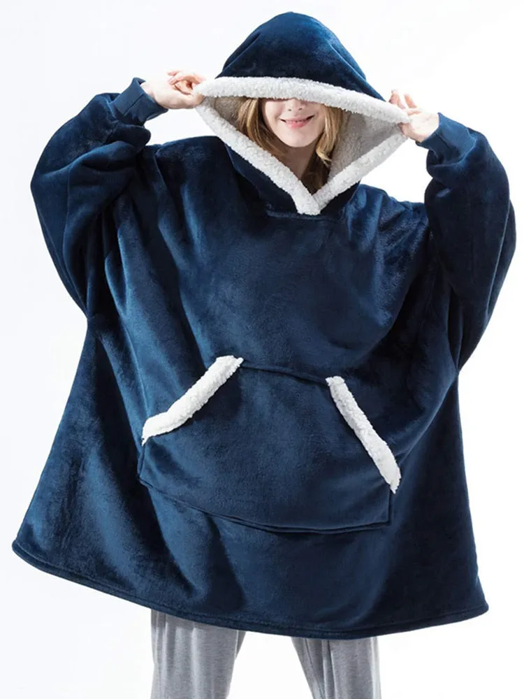 Oversized Fleece Hoodie