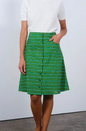 Paloma Skirt in Daisy Chain Print