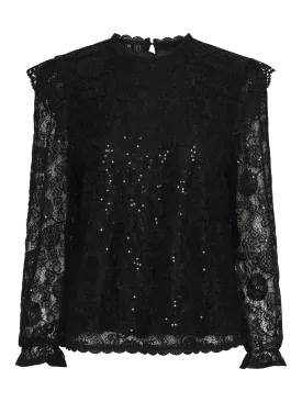 PCOLLINE Top - Black