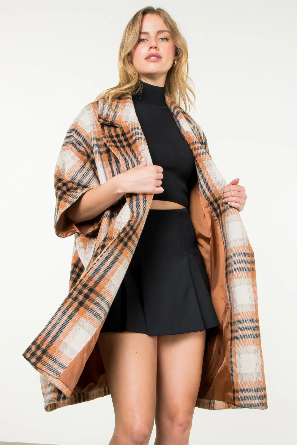 Plaid Coat