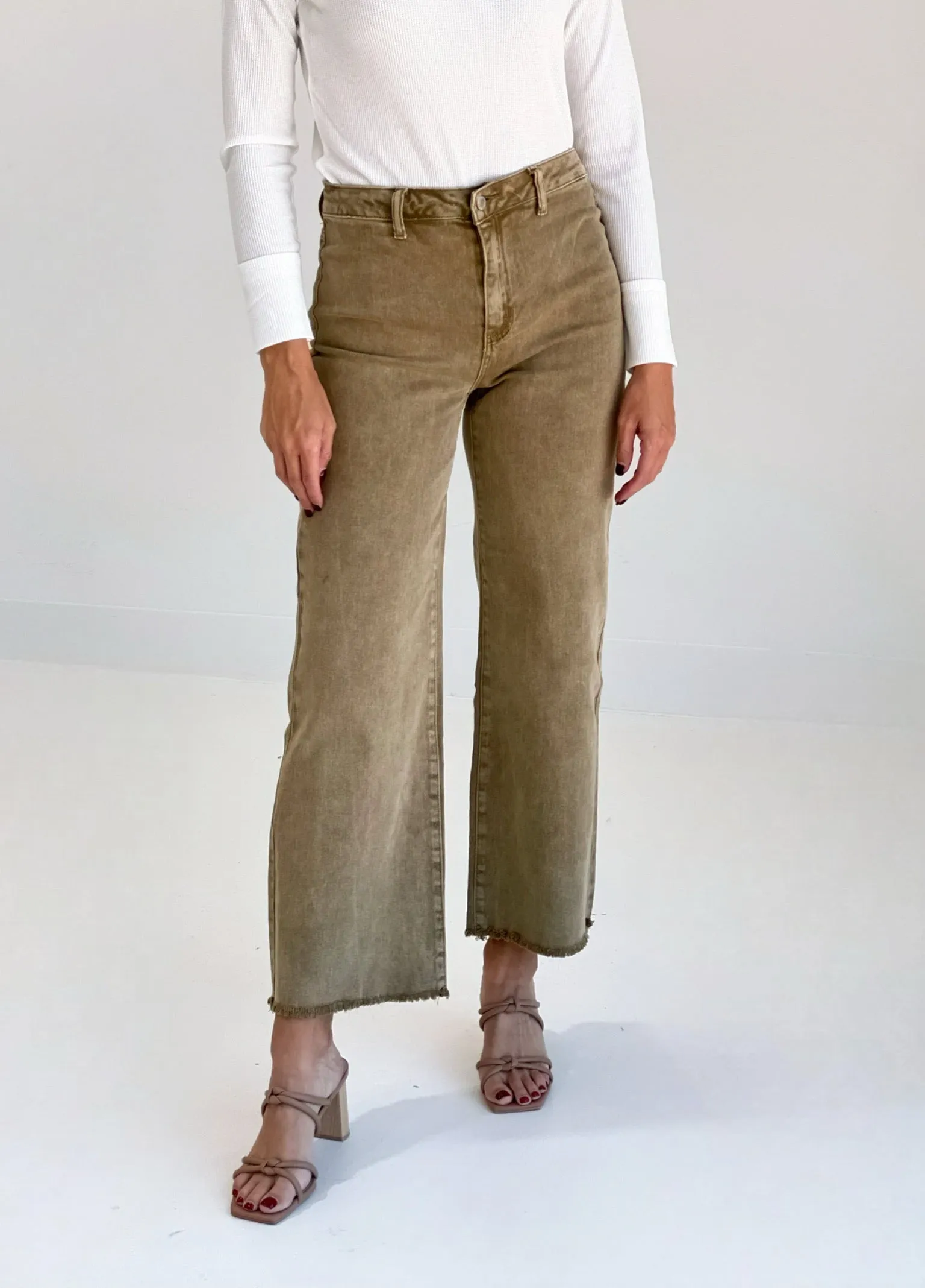 Polly Palooza Pants - Lt Camel