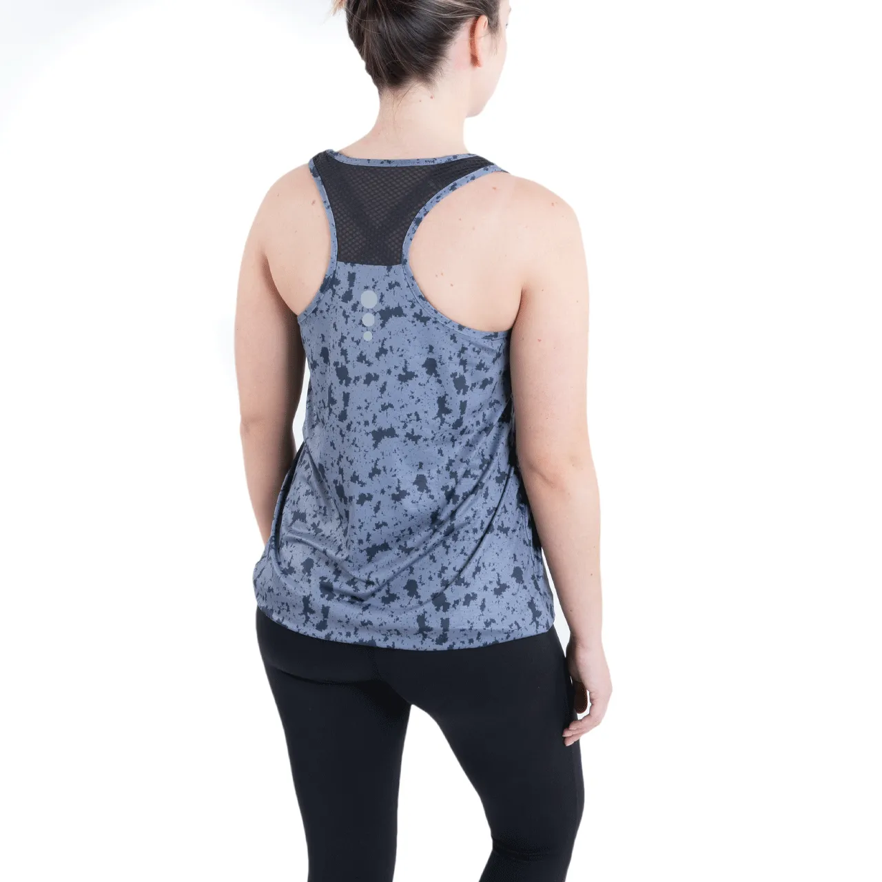 Printed Om Bungee Tank Top