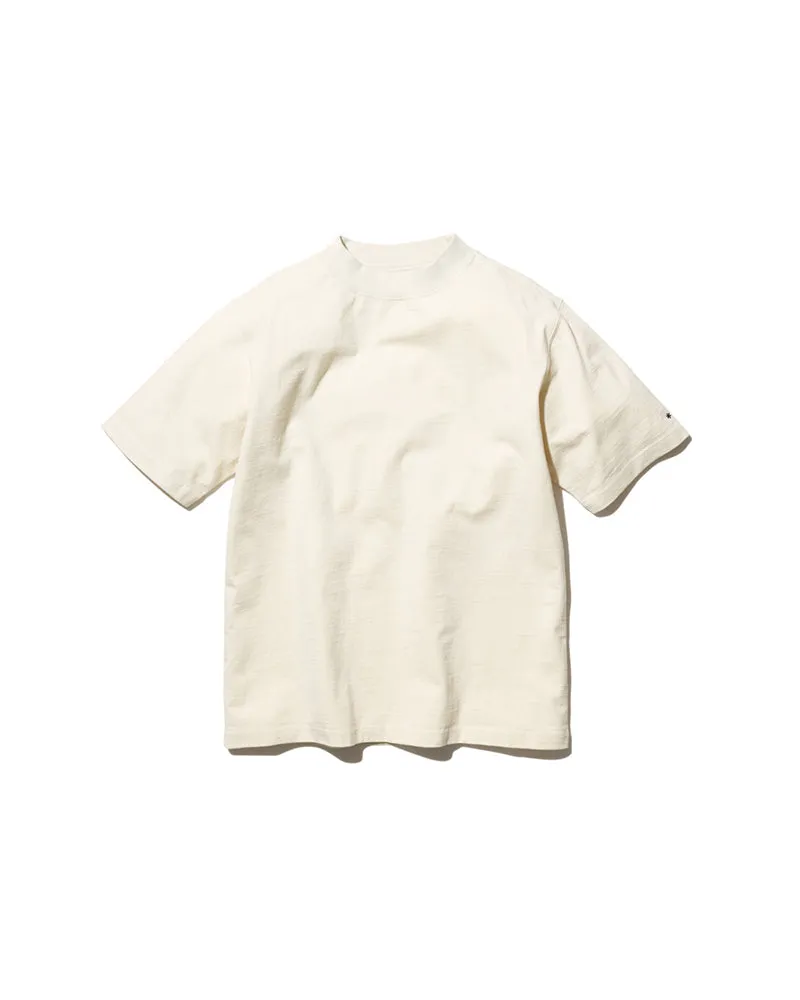 Recycled Cotton Heavy Mockneck T-Shirt