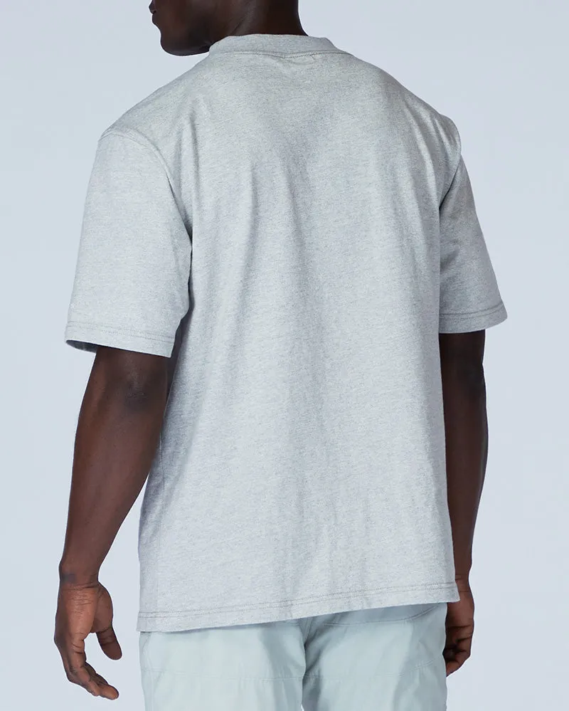 Recycled Cotton Heavy Mockneck T-Shirt