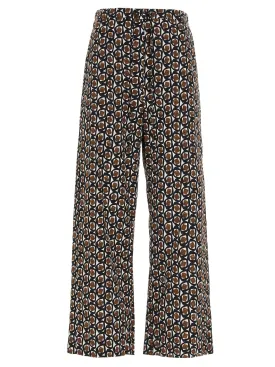 'S Max Mara Printed Wide-Leg Pants